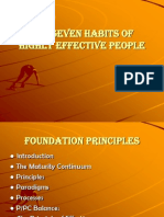 The Seven Habits of Highly Effective People