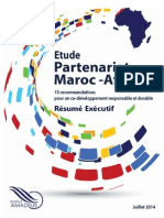 Institut AInstitut Amadeus - Etude Maroc Afrique - Résumé Exécutifmadeus - Etude Maroc Afrique - Résumé Exécutif
