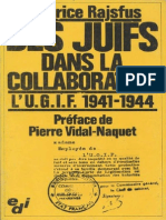 Maurice Rajsfus 1980 Des Juifs Dans La Collaboration