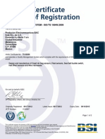 Certificado Ts 16949