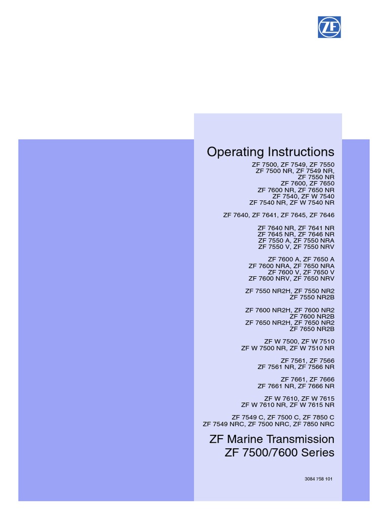 HOW DOES A ZF MARINE TRANSMISSION WORK visual data 2