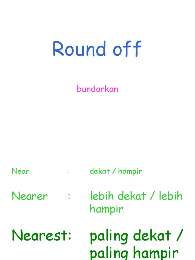Rounding Numbers Guide | PDF