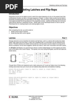 Modelling Latches and Flipflops