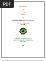 Download DC Choppers by Atul Thakur SN24544535 doc pdf