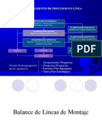 Balance de Líneas de Montaje Dos