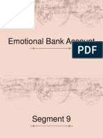 Emotional Bank Account