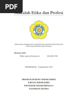 Download Makalah Etika Dan Profesi by Melly Agustia Fortienawati SN245453278 doc pdf