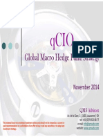 qCIO Global Macro Hedge Fund Strategy - November 2014