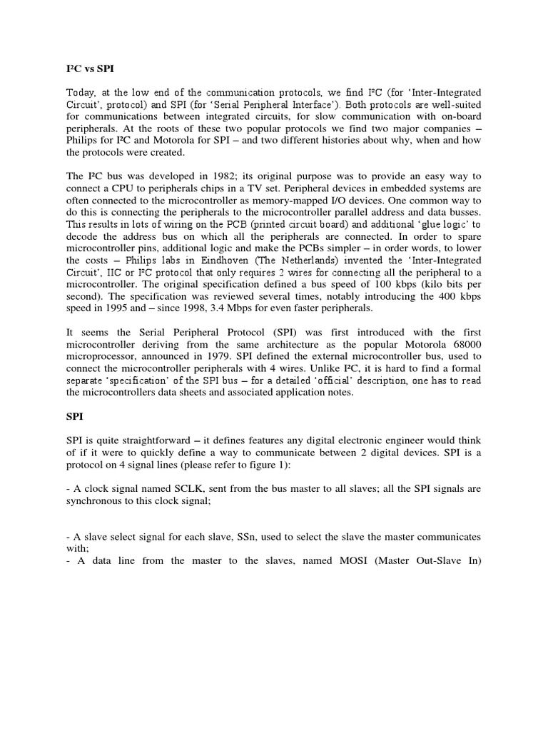 Motorola Serial Peripheral Interface Specifications redledcove