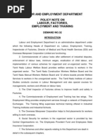 Download Labour and Employment Department Policy Note on Labour Factories Employment by subhasishmajumdar SN24545783 doc pdf