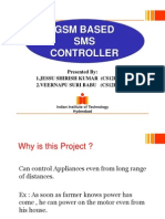GSM Based Sms Controller