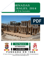 Jornadas Culturales 2014 de La Casa de Extremadura de Coslada