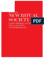 New Ritual Society, consumerism and culture in contemporary society