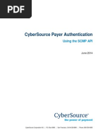 Payer Authentication SCMP API