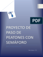 Proyecto de Paso de Peatones Con Semáforo