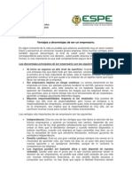 Consulta 1 Ventajas y Desventajas de Ser Empresario