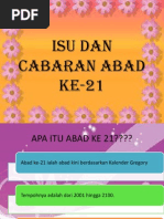 Isu Dan Cabaran Abad Ke-21