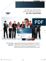 Flyer Certification Professional a4 Print