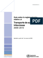 Guia de Transporte de Sustancias Infecciosas OMS 2009-10