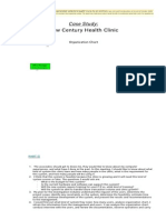 New Century Health Clinic: Case Study