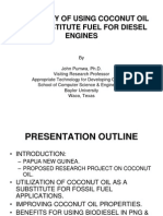 Seminar On Coconut Oil As Fuel Substitute
