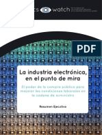 La Industria Electrónica en El Punto de Mira Resumen Ejecutivo 724277