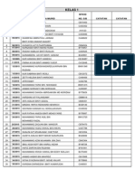 Kelas 1: NO Bil. Nama Murid Mykid Catatan Catatan Bil. DAF No. S/B