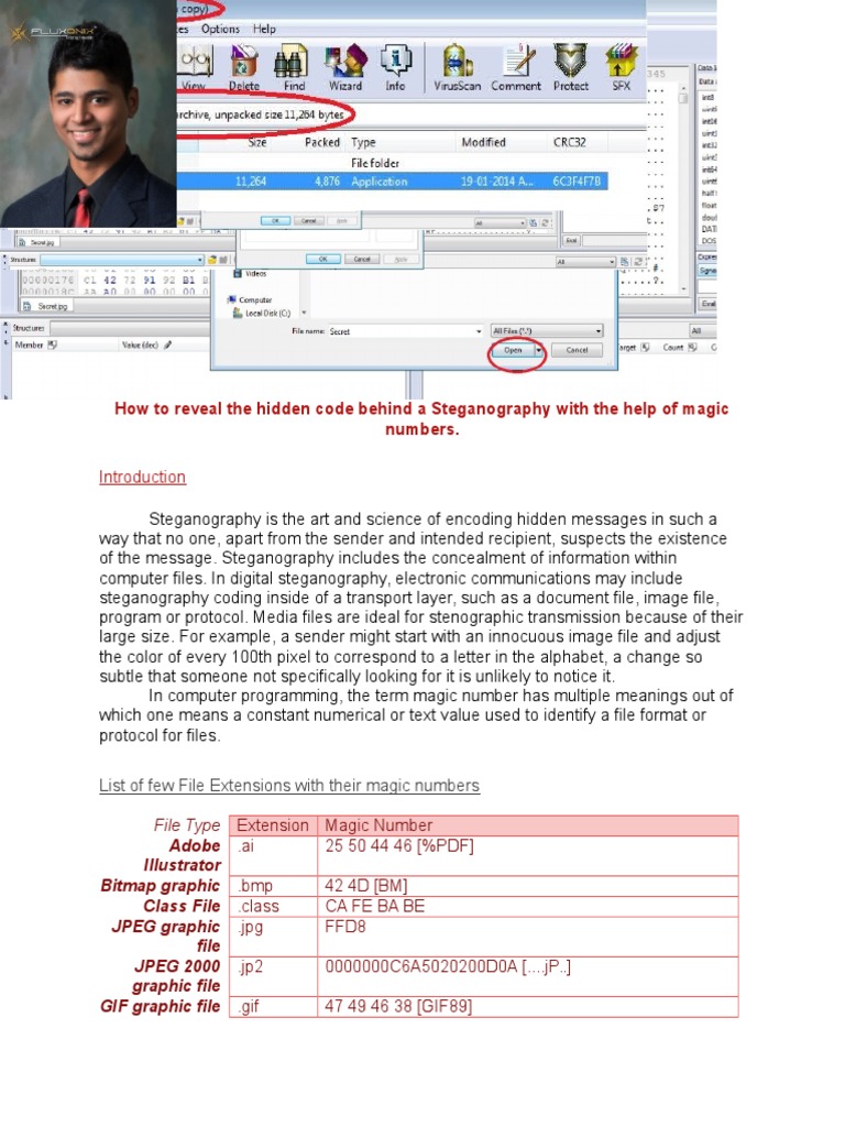 How To Reveal The Hidden Code Behind A Steganography With. | PDF.