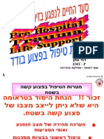 סכמת טיפול בפצוע