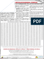 Lista de Empleados Universitarios Que Recibirán Prestaciones