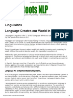 Grassroots NLP About Languages