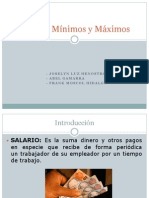 Diapositivas Salarios Mínimos y Máximos Final