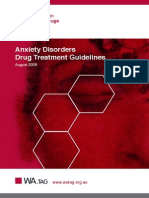 Anxiety Disorder Psychtropic Guidelines