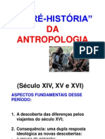 A Pré Historia Da Antropologia