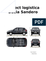 Dacia Sandero Proiect-Logistica PDF