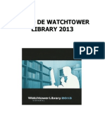 Curso de Watchtower Library 2013