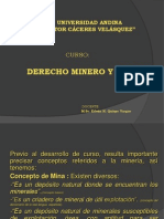 Derecho Minero