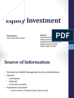 PWM Equity Investment Presentation