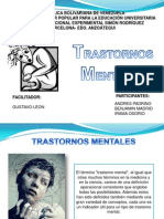 Diagnostico estadistico de los trastornos mentales