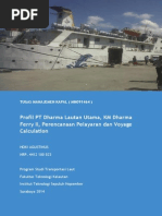 Download Perencanaan Pelayaran Dan Voyage Calculation KM Dharma Ferry II by Hoki Agustinus SN245532148 doc pdf