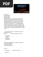 Artifact Project