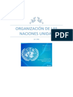 Organización de Las Naciones Unidas: La Onu