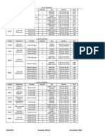 Horarios Ing Sistemas 2014-II