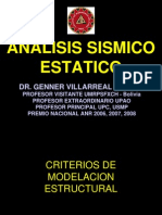 003 Analisis Sismico Estatico - Analisis Sismico Dinamico PDF