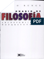 Diccionario de Filosofia Mario Bunge