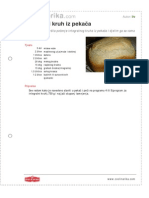 Integralni Hljeb Iz Pekaca PDF