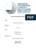 Economia Social y La Empresa