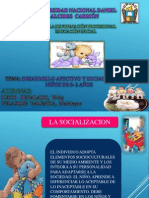 Socializacion y Afectividad Del Bebe de 0 - 2 Años