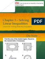 Lesson 3.4 - Solving Multi-Step Inequalities