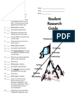 Research Checklist